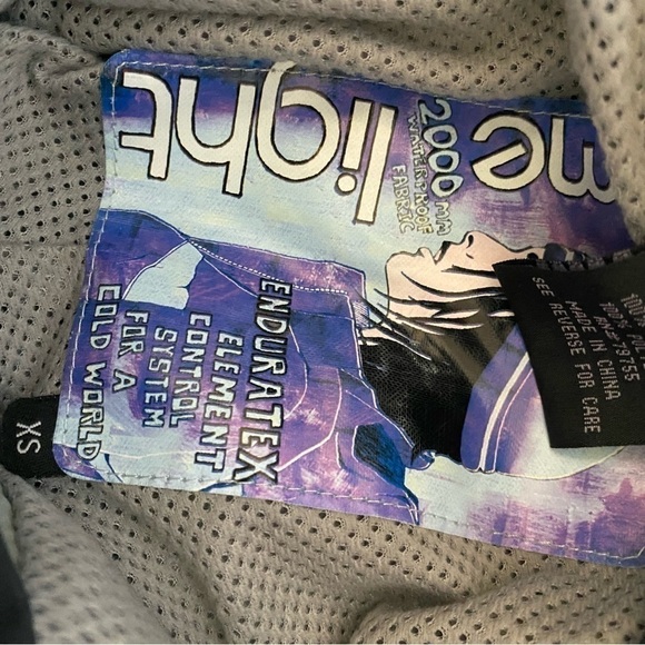 Limelight black snow pants womens XS 2000mm - Picture 4 of 5